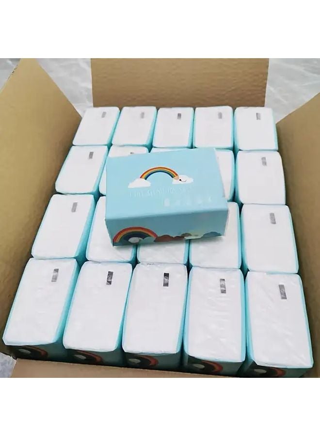 Soft 4 Ply Facial Tissues 1 Pack Gentle Skin Portable For Home Travel - Image 1